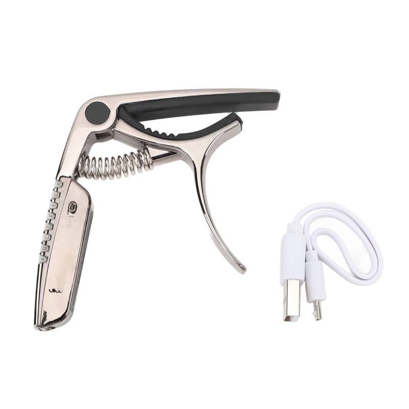 2 In 1 Acoustic Guitar Capo Precise Accurate Tuning Full