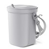 Mountable Kitchen Compost Bin for Counter Top or Under Sink,