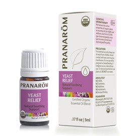 Pranarom - Yeast Relief Wellness Blend 5ml - Aromatherapy with Essential Oils - Certified Organic Ingredients - Pure, Soothing, Cruelty-Free, UV-Protected