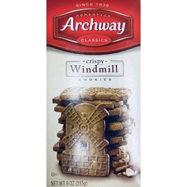 Archway 4x Archway Homestyle Classics Crispy Windmill Cinn Almond Cookies 9 Oz - 4 BOXES