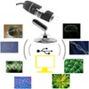 USB Digital Microscope 40X-1000X, 8 LED Endoscope Camera with Carrying