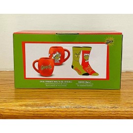 Unbranded How The Grinch Stole Christmas This Is My Resting Grinch Face Socks & Ceramic...