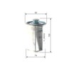Bosch F3787 - Benzinfilter Auto