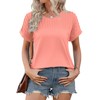 Womens Summer Tops Dressy Casual Crewneck T Shirts Short Sleeve