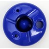 5 Inch Commercial Quality Melamine Windproof Ashtray - Royal Blue
