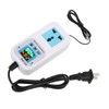 Temperature Controller Digital Dual Display Electronic Control Socket 10A WT‑1009