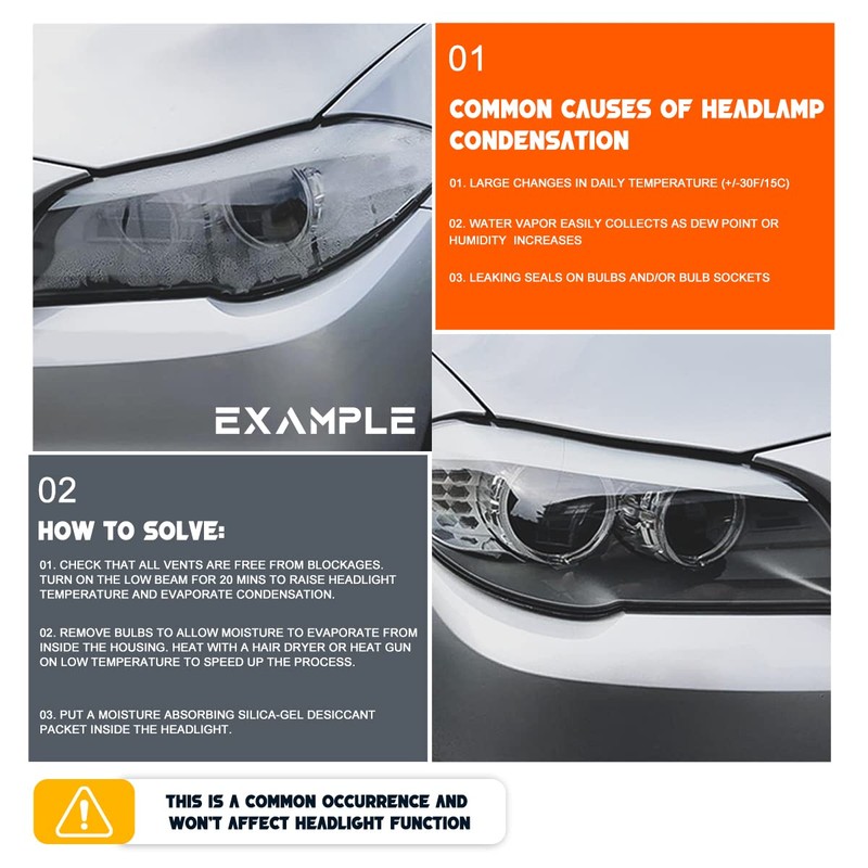 Projector Headlight Assembly Compatible with Ford Explorer 11-15 | Headlamps