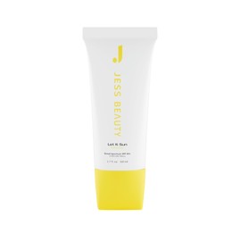 Jess Beauty Let it Sun 50+ Sunscreen, Green Tea & Aloe Extract, 1.7 fl oz