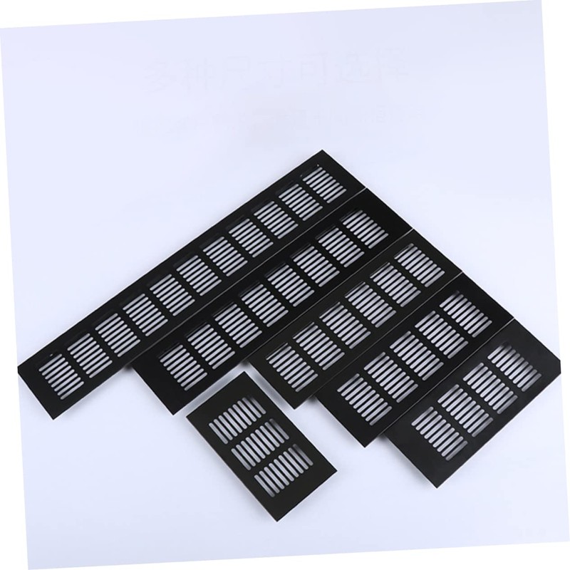 COHEALI 2pcs Aluminum Alloy Breathable Ventilation Cover Air Vent Grille