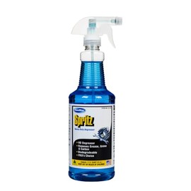 Comstar Spritz Heavy Duty Degreaser, Industrial Oil & Grease Cleaner, Removes Carbon, Dirt & Grime, Ideal for Machinery, Tools, Floors & Household Surfaces, Multi-Purpose Cleaning (1 Quart)