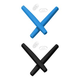 Mryok - Auriculares de repuesto para gafas de sol Oakley, Azul cielo y negro., Talla unica