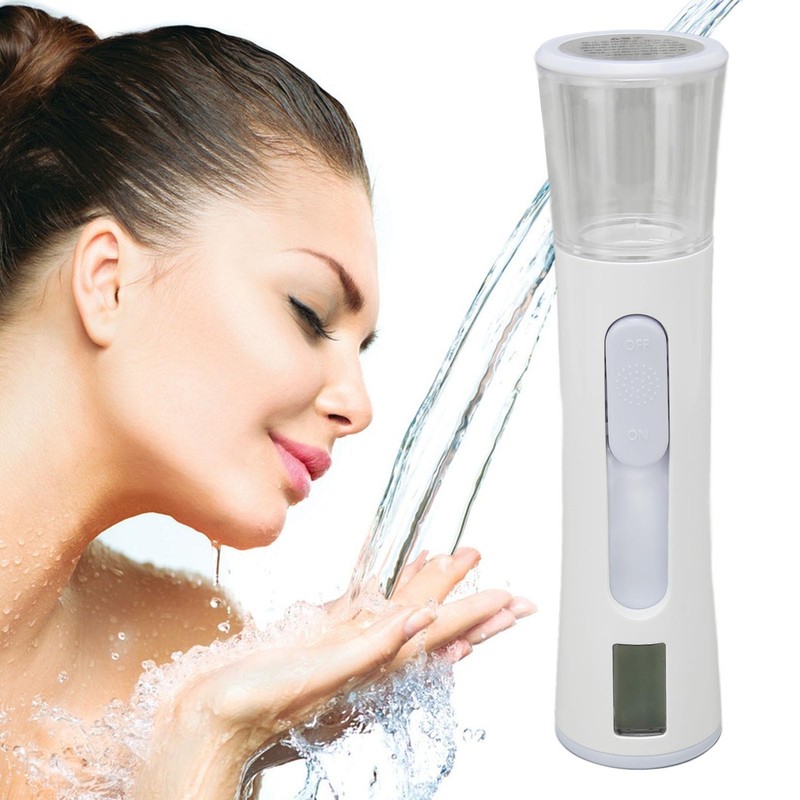 Double Headed Nano Facial Steamer Moisturizing Hydrating Face Sprayer With