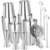 Cocktail Shaker Boston Shaker Set 15 Pcs Professional Bartender Kit