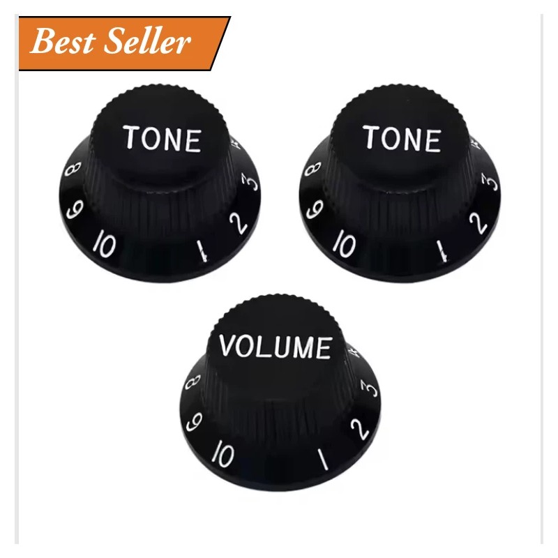 Raven27 Custom Guitars Strat Electric Guitar Knobs 1 Volume 2