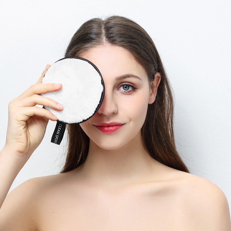 TRIXES Reusable Microfibre Make-Up Pads Pack of 3 - White