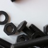 20 x Black Pan Head Screws Polypropylene (PP) Plastic Nuts