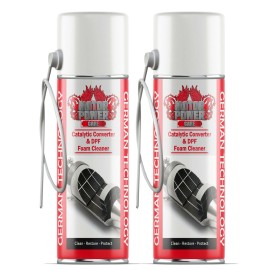 MotorPower Care 2 x cans Diesel Particulate Filter ( DPF ) Cleaner With Hose Foam cleaner