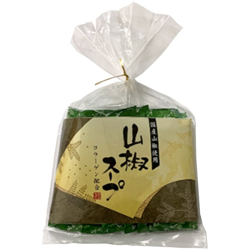 Nawajin Japanese Sansho Soup, 8 Packets (Drawstring Bag), 1.4 oz