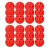 24 Pack Pickleball Balls, 40 Holes Outdoor Pickleballs, High Elasticity