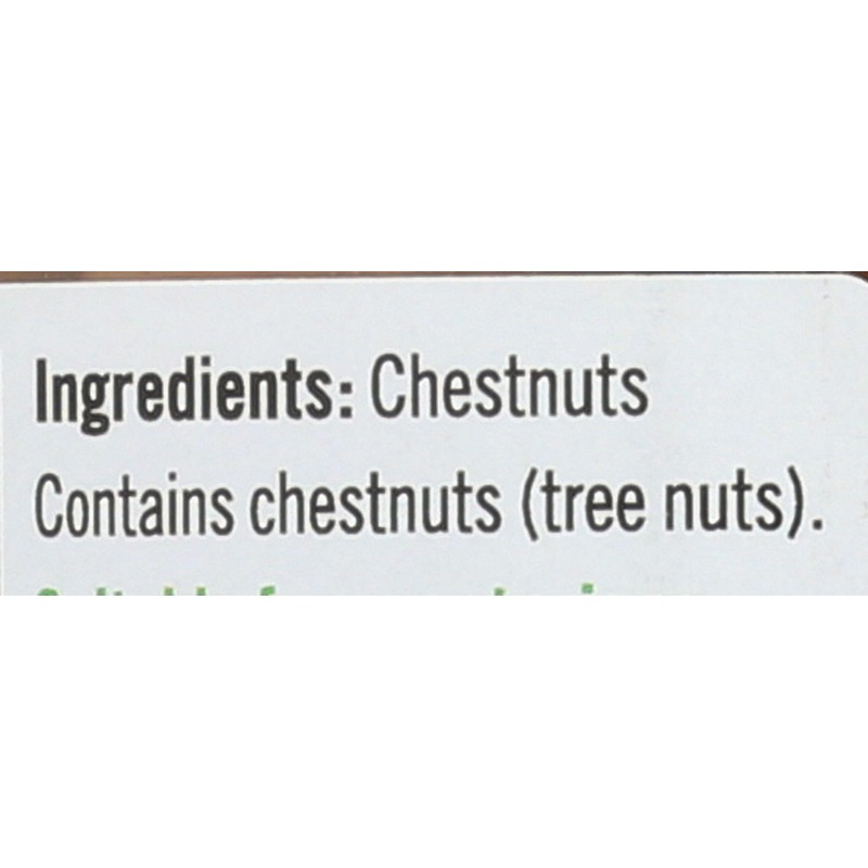 LA FORESTIERE Whole Roasted Chestnuts, 14.8 OZ