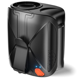 2025 Portable Waist Fan - 10000mAh, 6 Speeds 16000RPM Strong Airflow Shirt Belt Fan, 40H Runtime Rechargeable Hands-Free Clip on Personal Body Neck Fan Cooling for Outdoor, Camping, Jobsite, Hiking