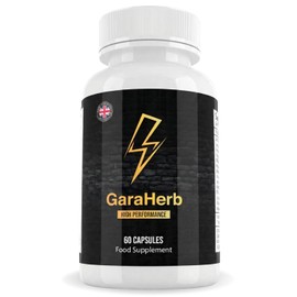 GaraHerb High Performance 60 Capsules | Natural Ingredients | Food Supplement | 1-Month Supply