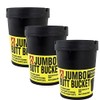 [3PCE] Home Master Jumbo Ashtray Butt Bucket, Windproof and Spacious,