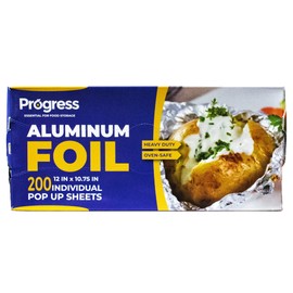 Hojas de papel de aluminio Pop-Up de 30 x 25 cm, 200 por caja