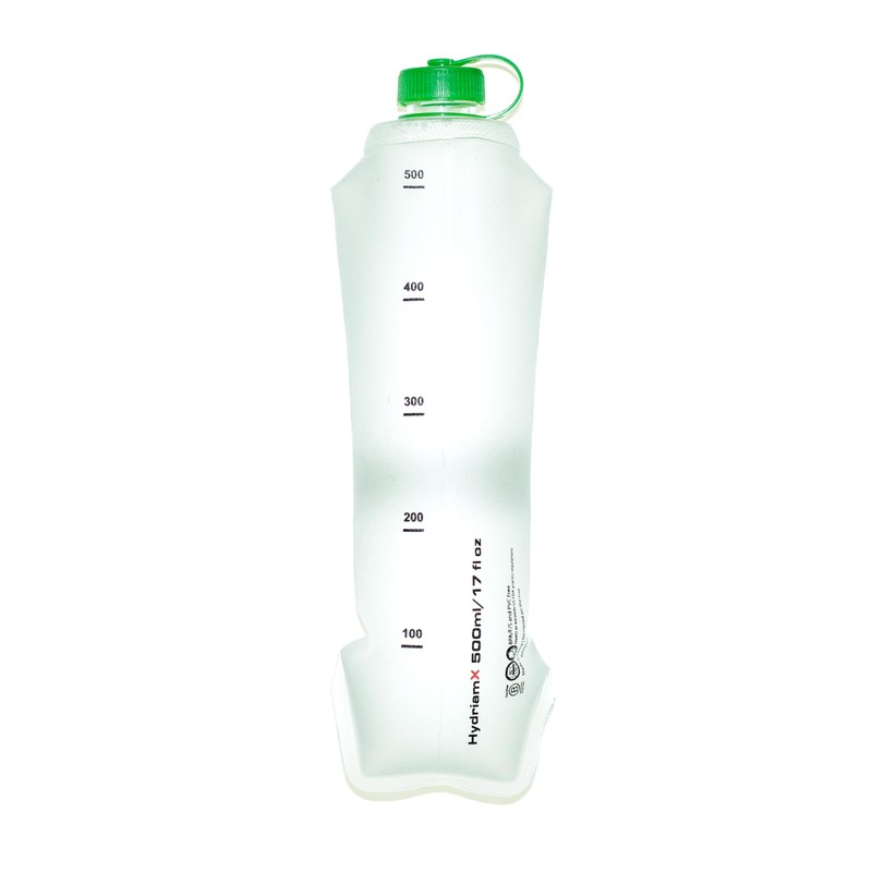 Cnoc Outdoors HydriamX Durable Collapsible 500ml Flask, 28mm Thread Narrow