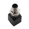HangTon Netzwerk Adapter M12 8 pin A-codiert Stecker auf RJ45