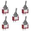 Heschen Miniature Toggle Switch MTS-101 ON-OFF SPST 2 Pin, 2A