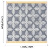 HMETOL Cotton Comfort Washcloths, Highly Absorbent and Lightweight Face Towels