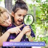 Magnifier, 10x and 30x, Handheld Magnifier, Large, Easy to View,