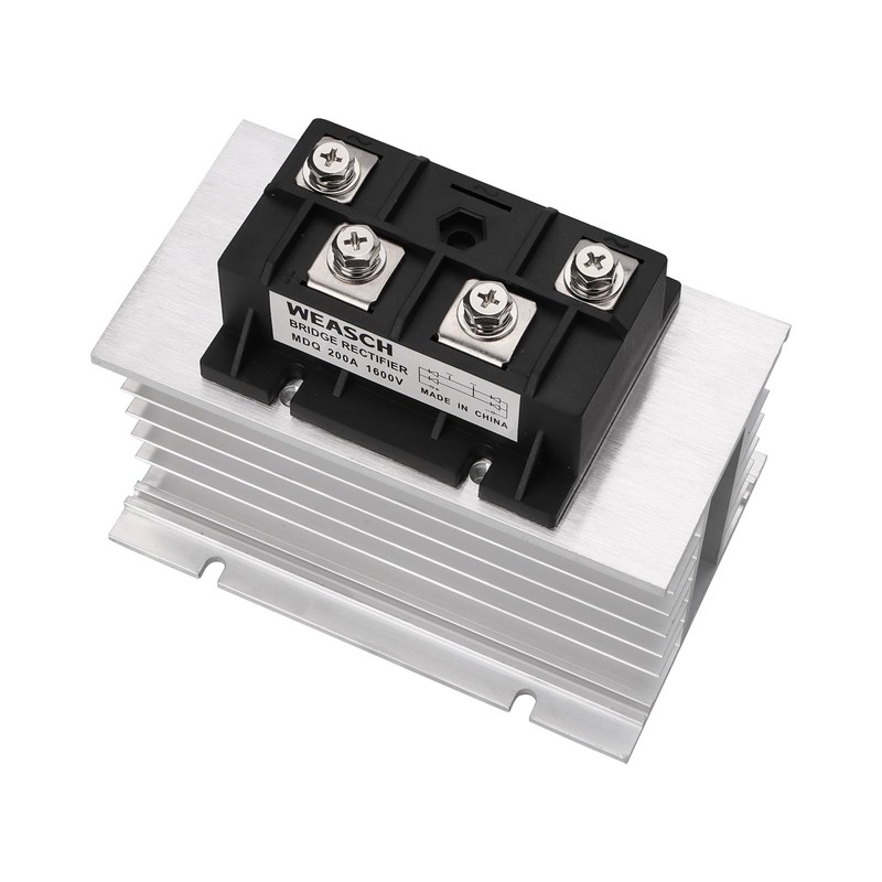 Weasch Bridge Rectifier MDQ 200A, AC to DC, 1600V 200A,