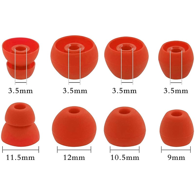 Rayker Ear Tips Compatible with Powerbeats Pro Headphone,Soft Silicone Earbud