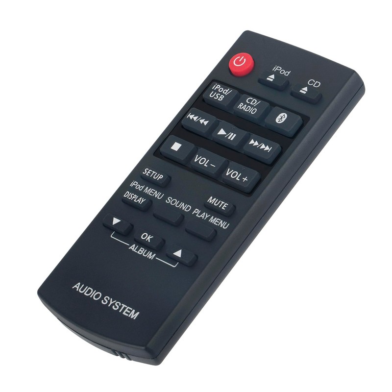 AULCMEET N2QAYC000081 Replacement Remote Control Compatible with Panasonic Micro Stereo