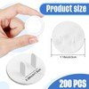 Thyle 200 Pcs Outlet Covers Bulk Child Baby Proofing Proof