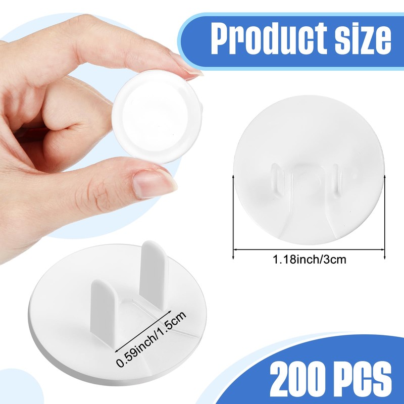 Thyle 200 Pcs Outlet Covers Bulk Child Baby Proofing Proof