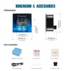 Runleader 12V 24V 36V 48V LCD Digital Battery Level Indicator