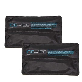 Ice Vibe Cold Packs - Hock Bead 1pair, Black/Aqua, Each