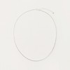 [D.silver] Silver 925 Rizzo Chain Necklace [G001] Silver Polishing Cloth