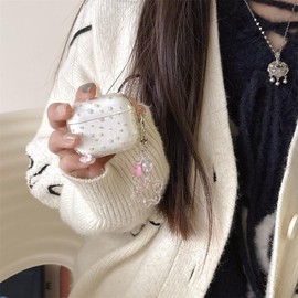 SCQYCWA for AirPods 4 (2024) Case,Cute Pattern Design Headphone Cover,Fashion Originality Headset Cases for Girls Women (Colour)