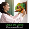 QISHOUTING Wall Art Chameleon Building Blocks Set for Adults, Home