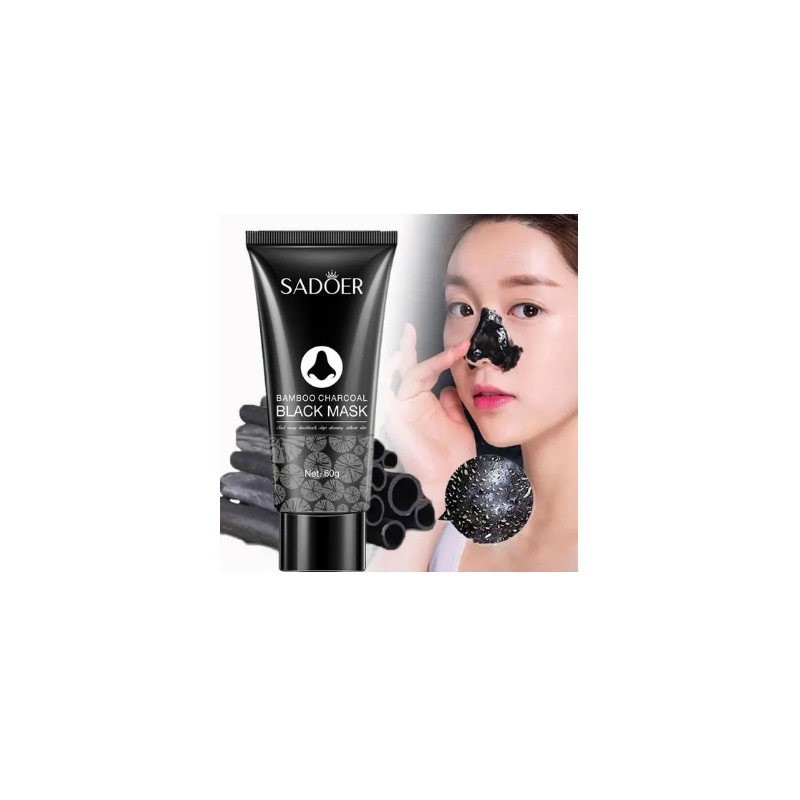 Mascarilla Nasal Para Eliminar Puntos Negros Con Carbón De B