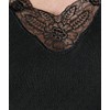 T-Shirt a Maniche Lunghe in Thermolactyl Traforato Nero M
