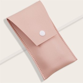 Makeup Bags, Portable Travel Cosmetic Bag Organiser Multifunction Bag Portable Easy to Clean Fashion Cosmetic Brush Bag Salon Trends (A, One Size)