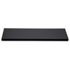 Black Plexiglass Sheet - 1/4" Thick Cast (12" x 24")