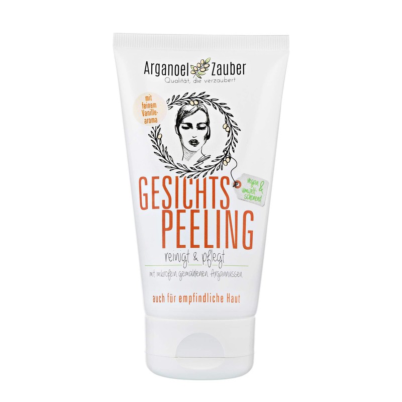 Argan Oil Magic Face Scrub for Impurities and Dry Skin