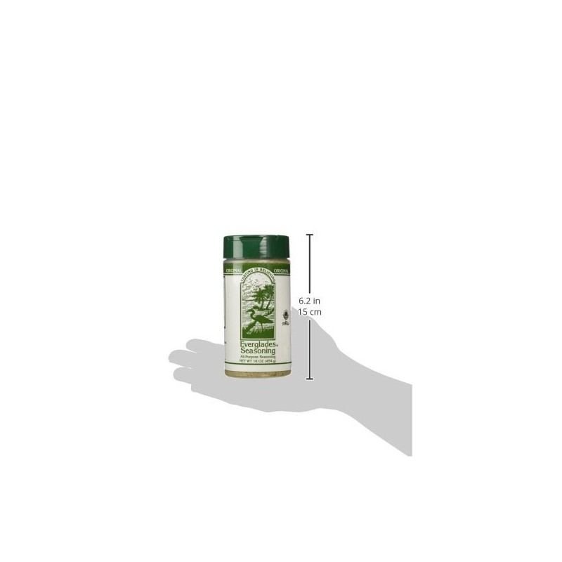 Everglades Seasoning Original 16 Ounce Use on Meats Veggies Pasta