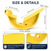 Calf Stretcher for Home Fitness – Non-Slip Curved Foot Stretching